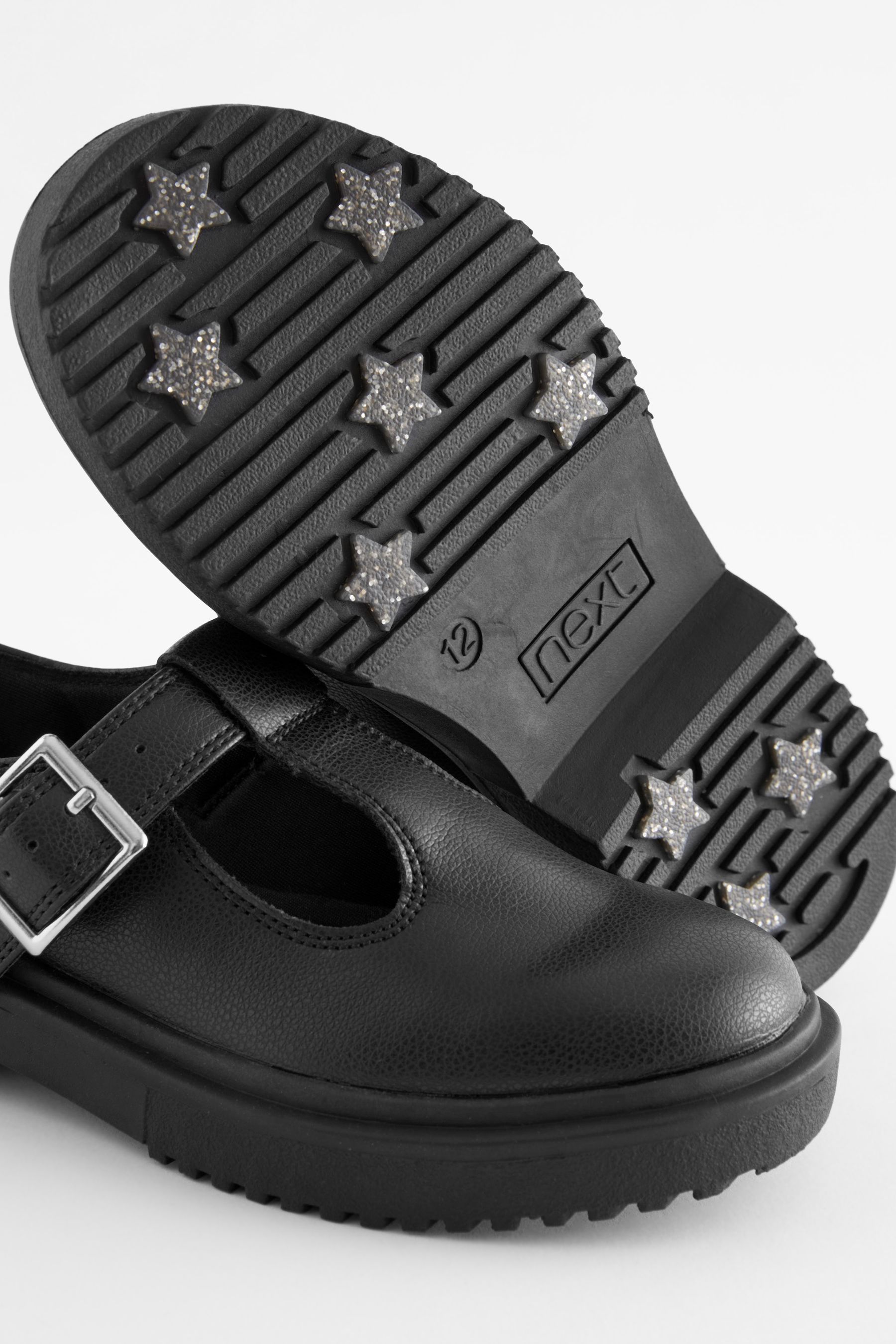 Slide on online school shoes