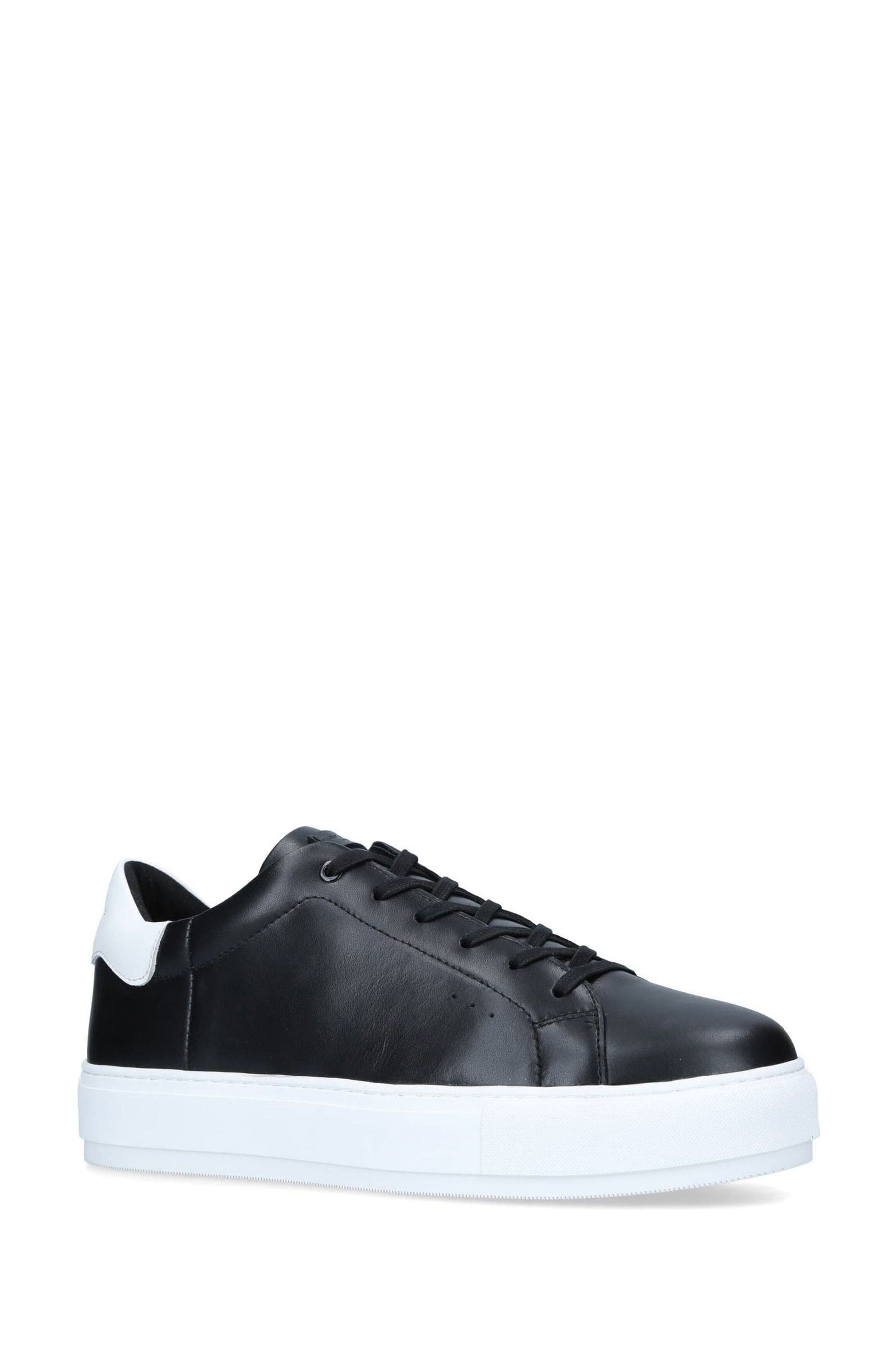 Kurt geiger mens black trainers sale