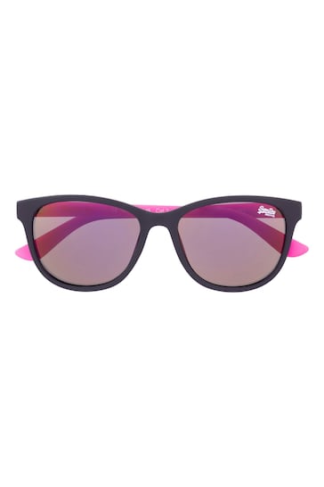 Superdry Purple Lizzie Rubberised Sunglasses