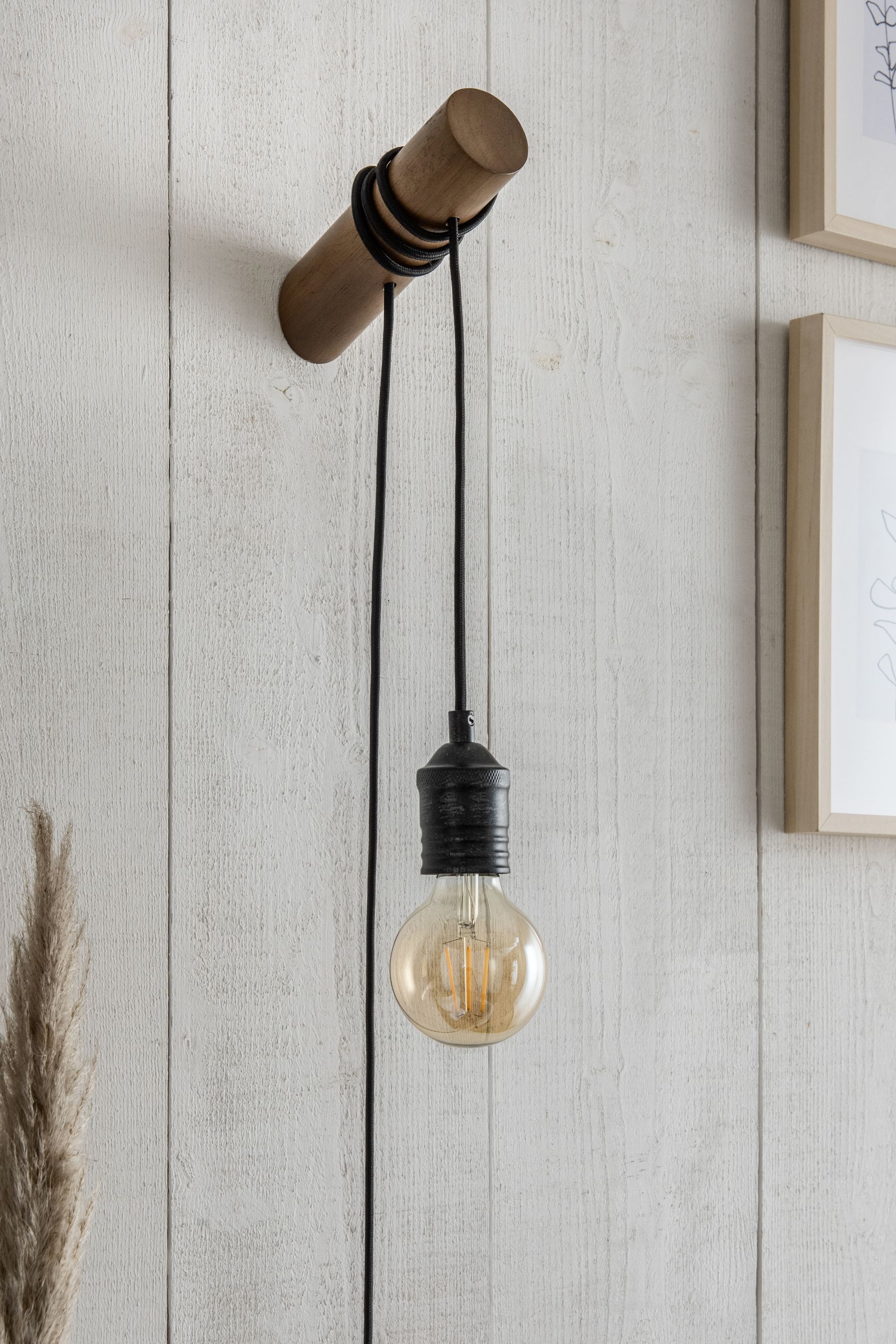 Swag lamps cheap plug into wall