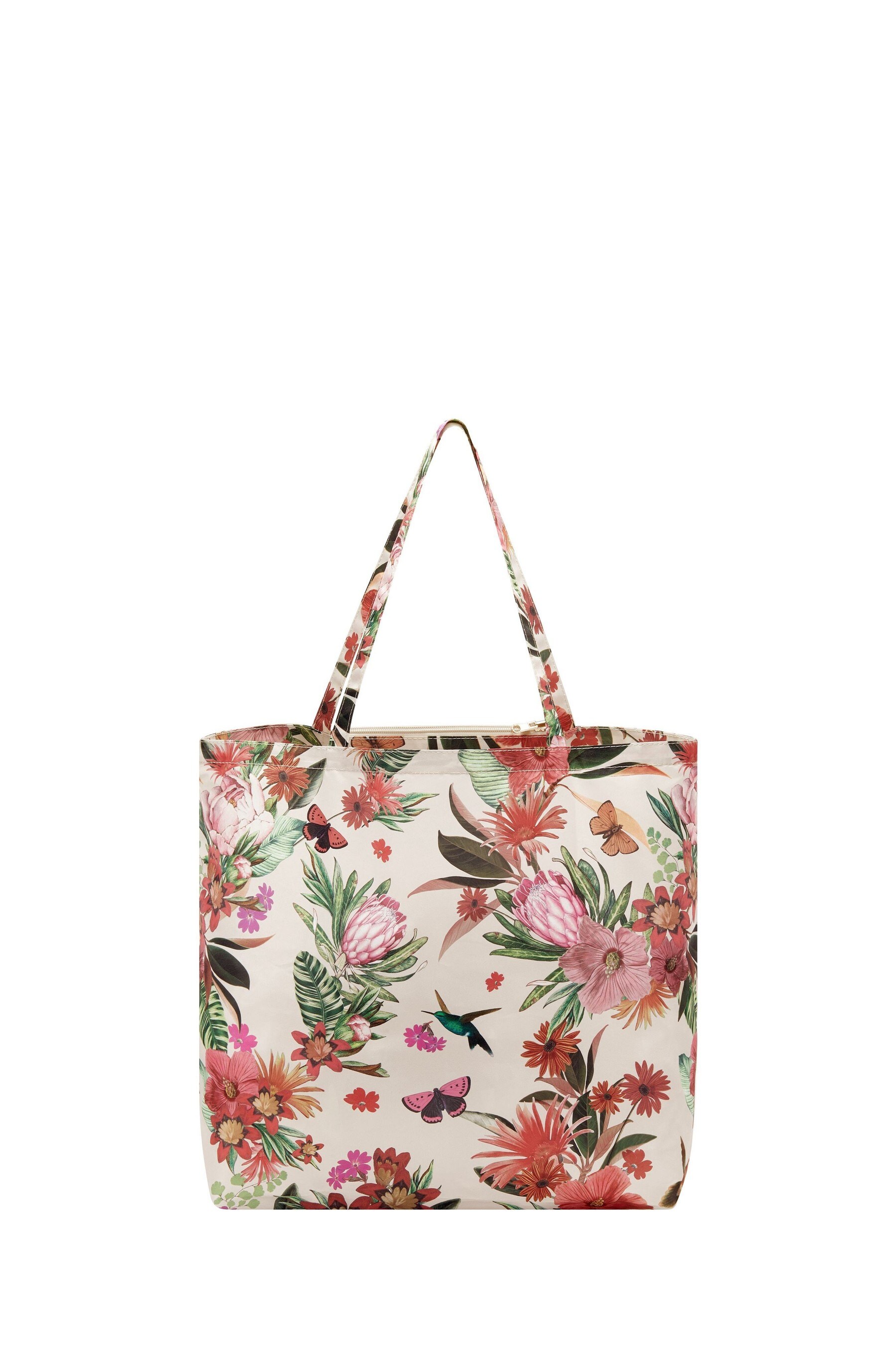 Fiorelli Swift White Foldable Tote Bag