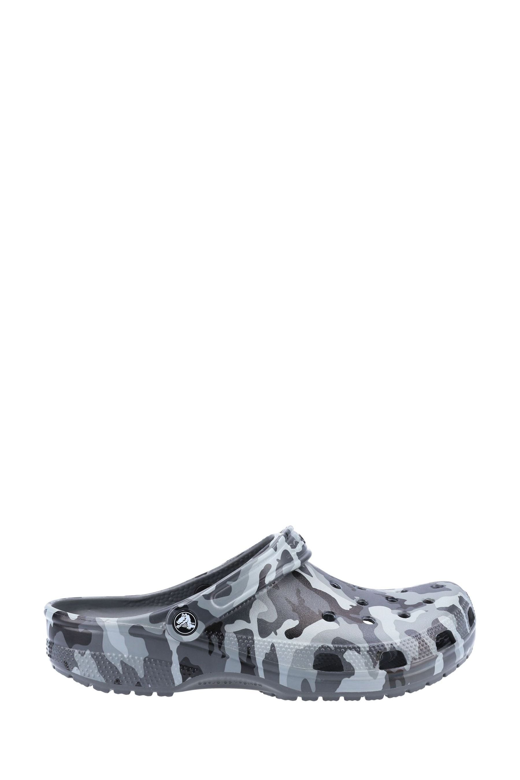 Grey cheap camo crocs