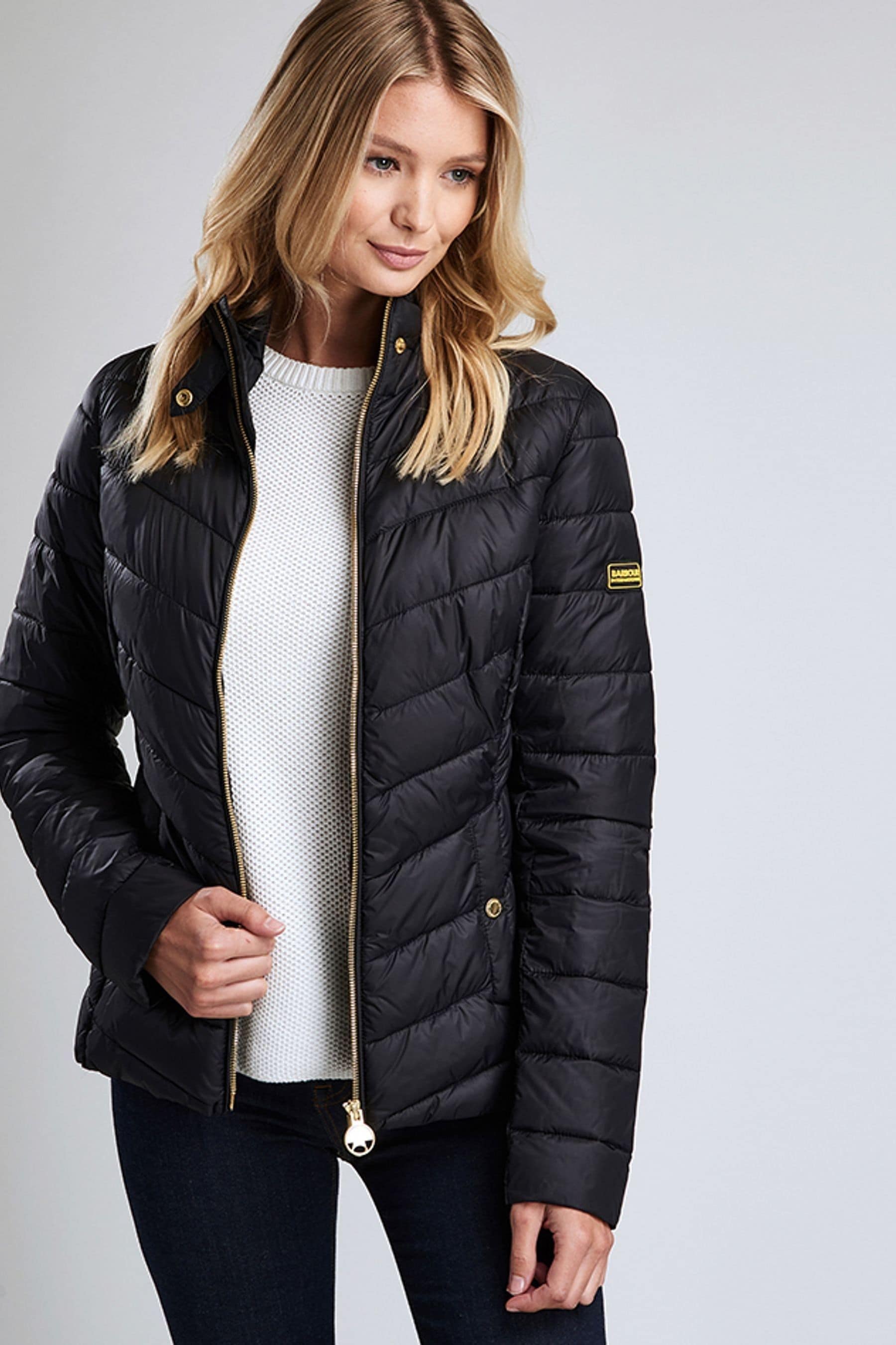 Barbour international sale aubern quilted jacket