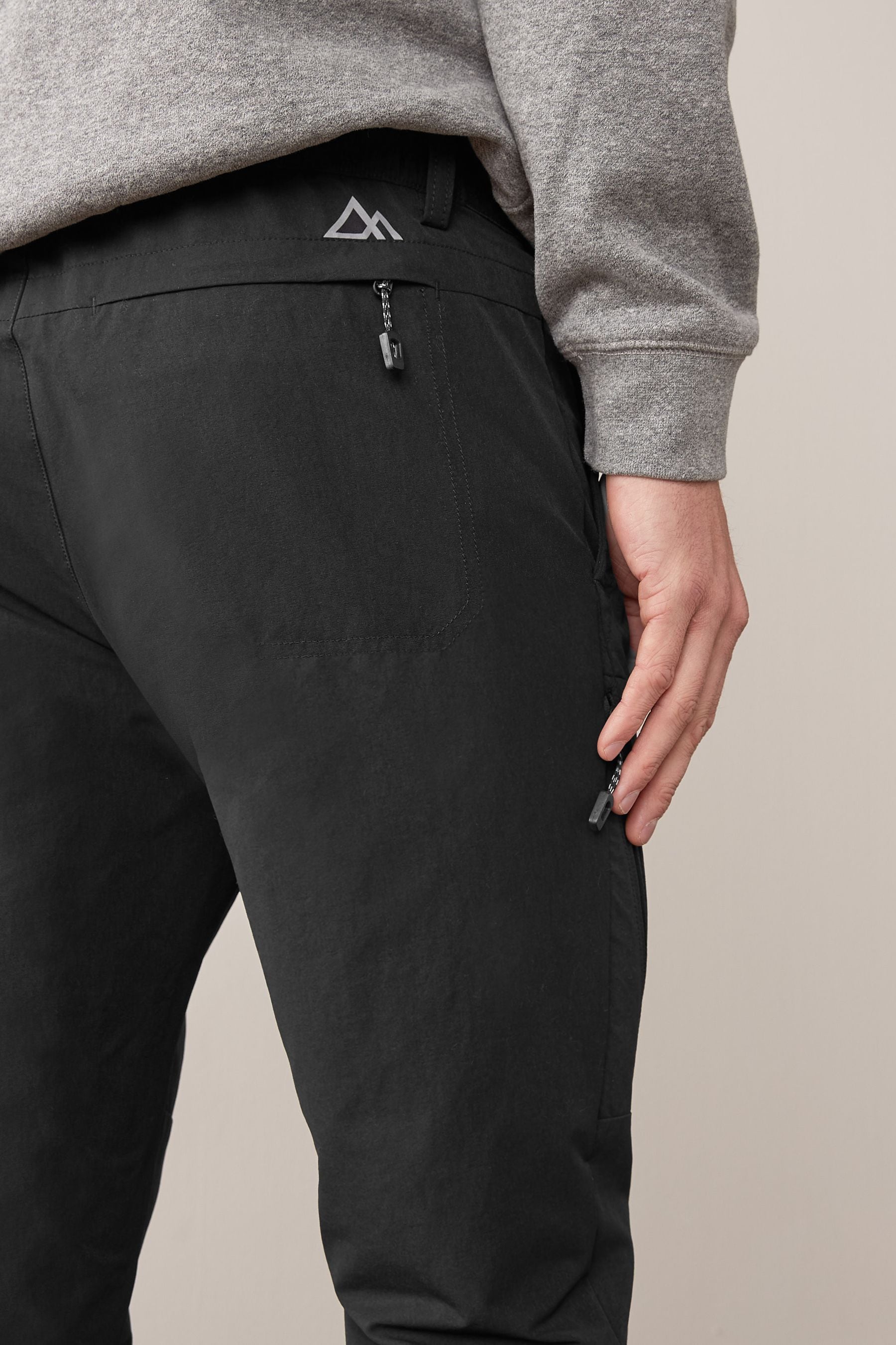 Slim walking trousers mens clearance