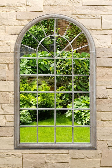 Charles Bentley Natural Garden Single Arch Mirror