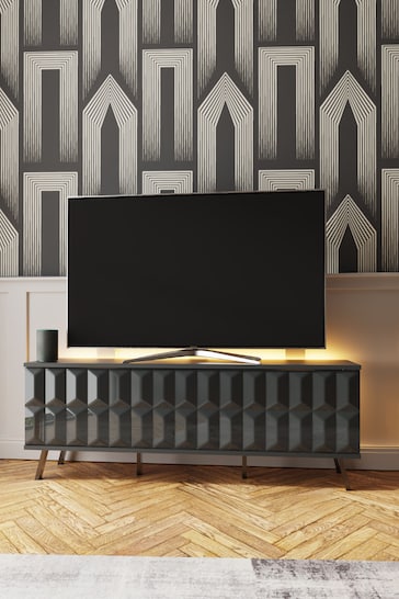 Frank Olsen Grey Elevate Smart LED TV Stand