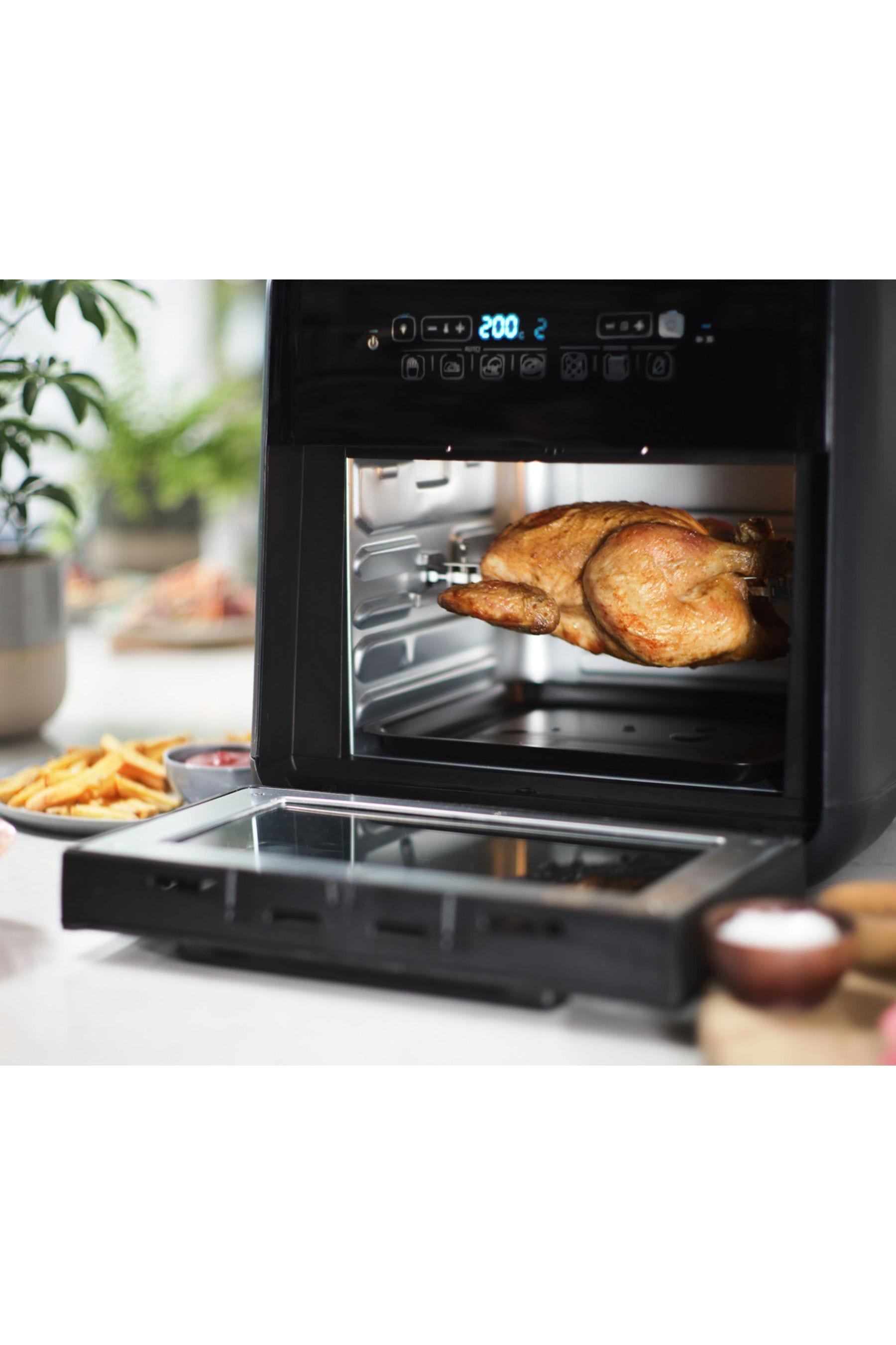 Breville air online fryer rotisserie