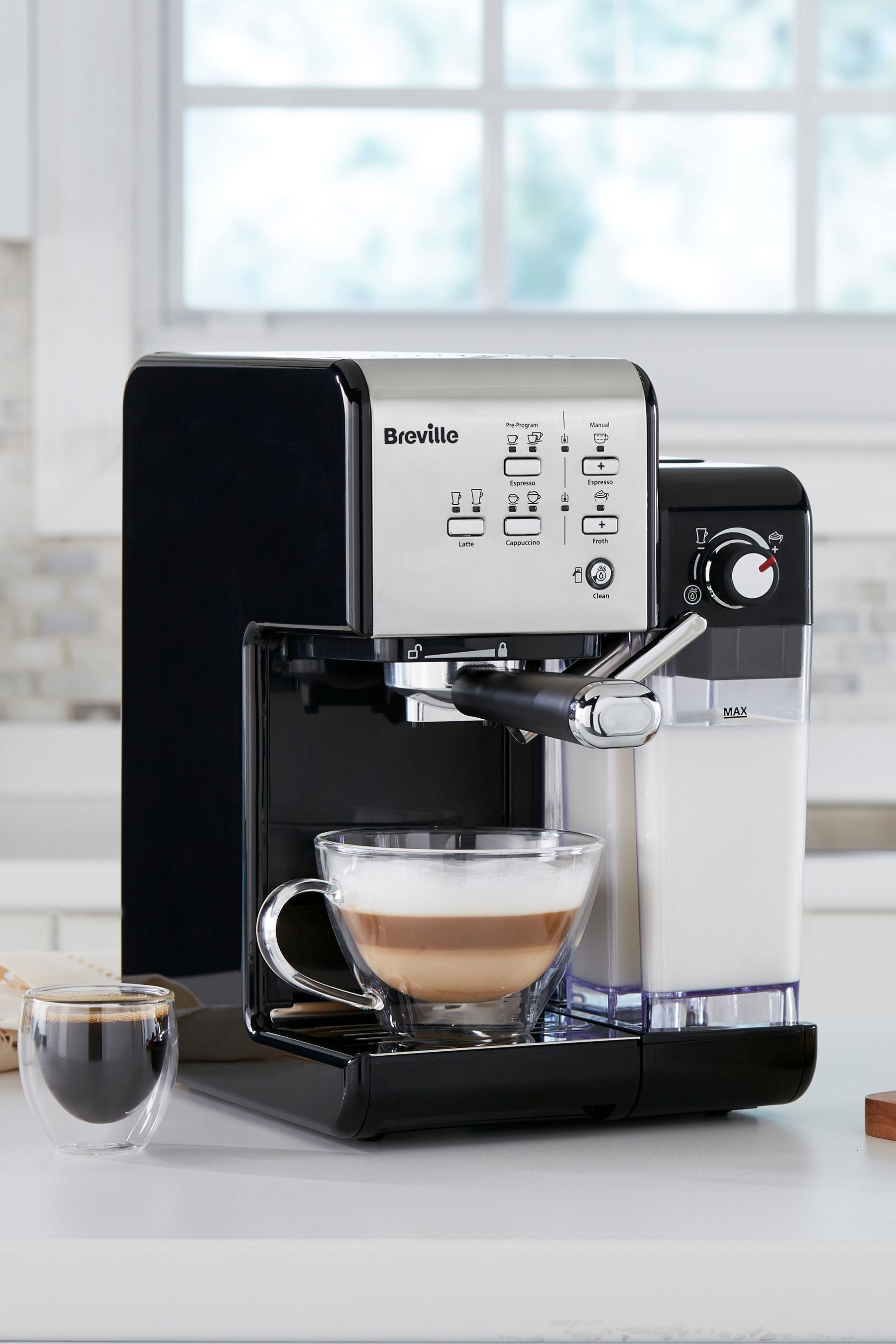 Breville one new arrivals touch coffee machine