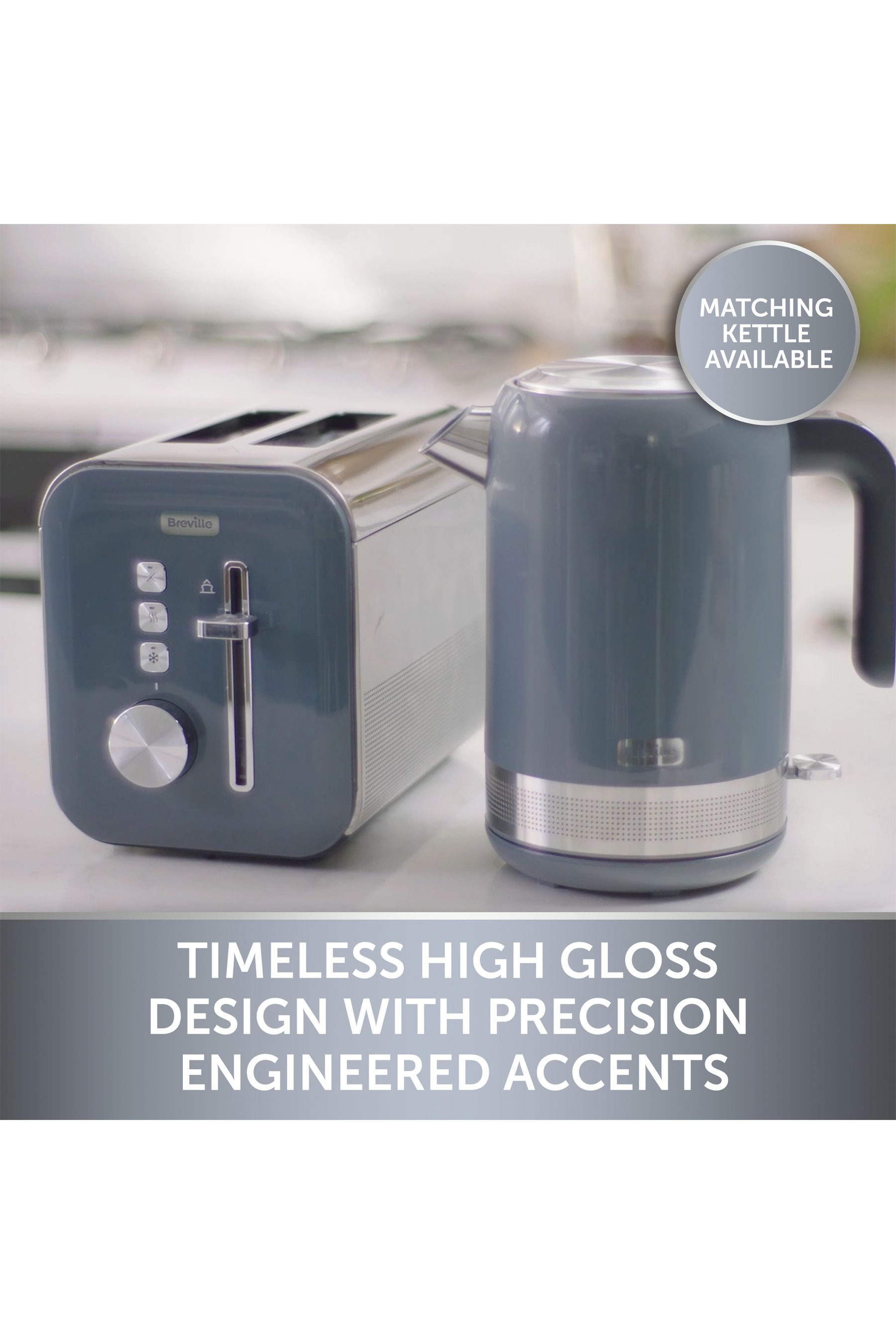 Breville high gloss kettle and toaster set shop