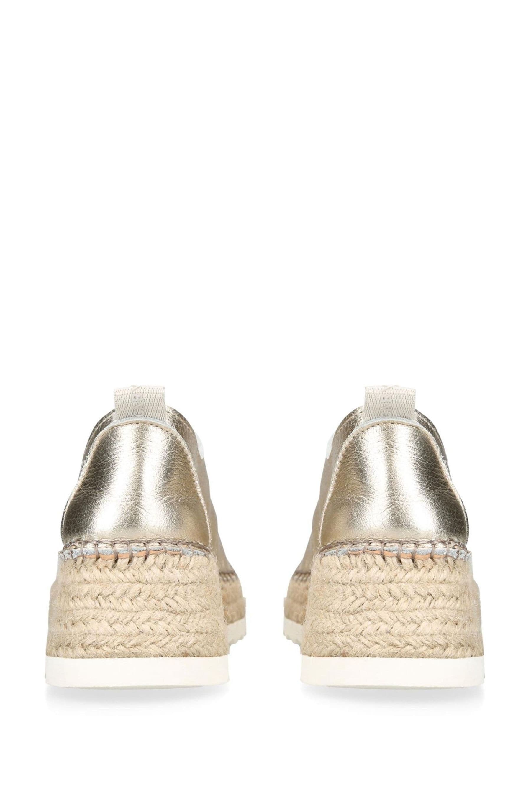 Carvela Comfort Gold Chase Trainers