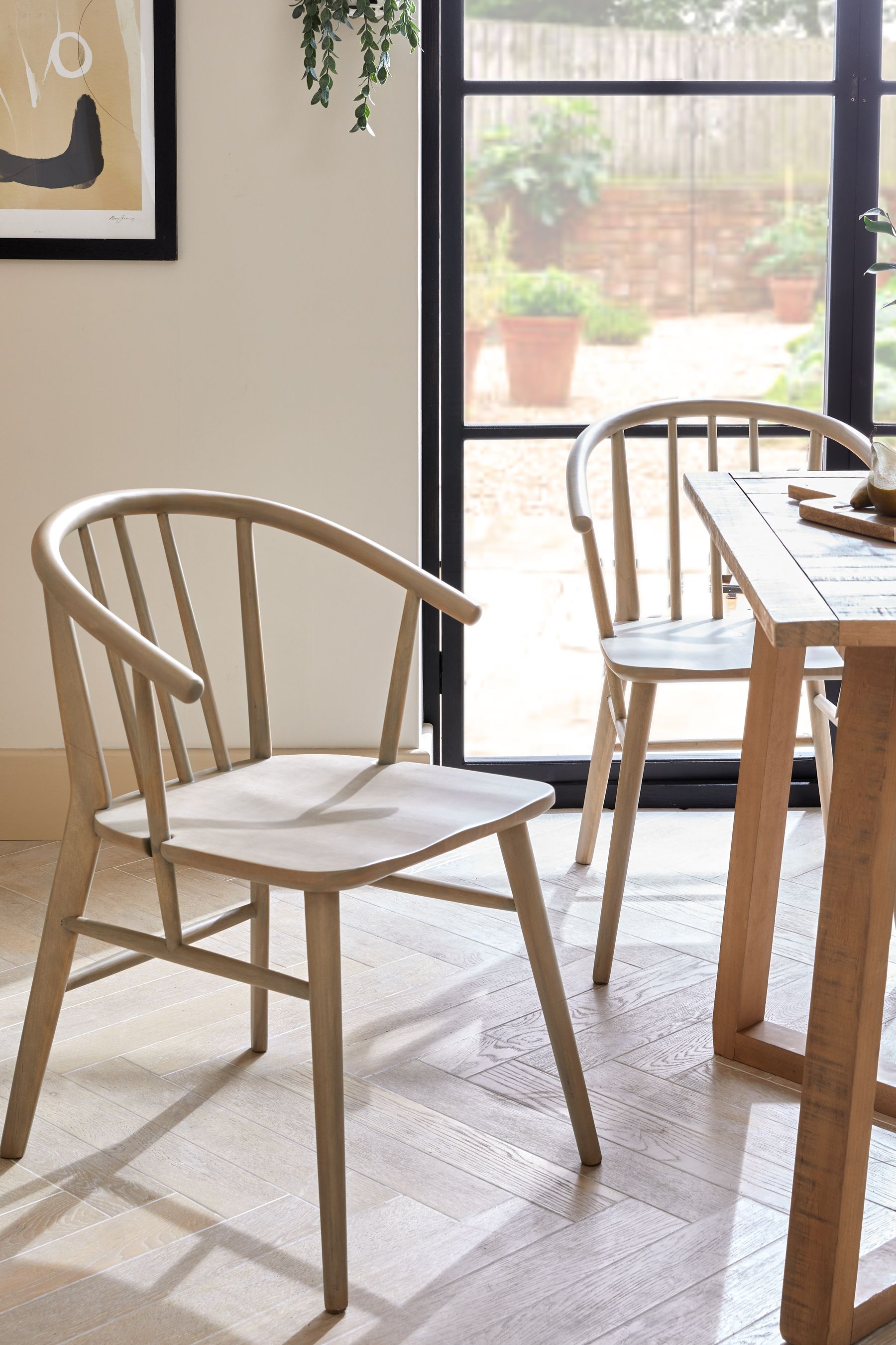 Sculpted wood dining chair best sale