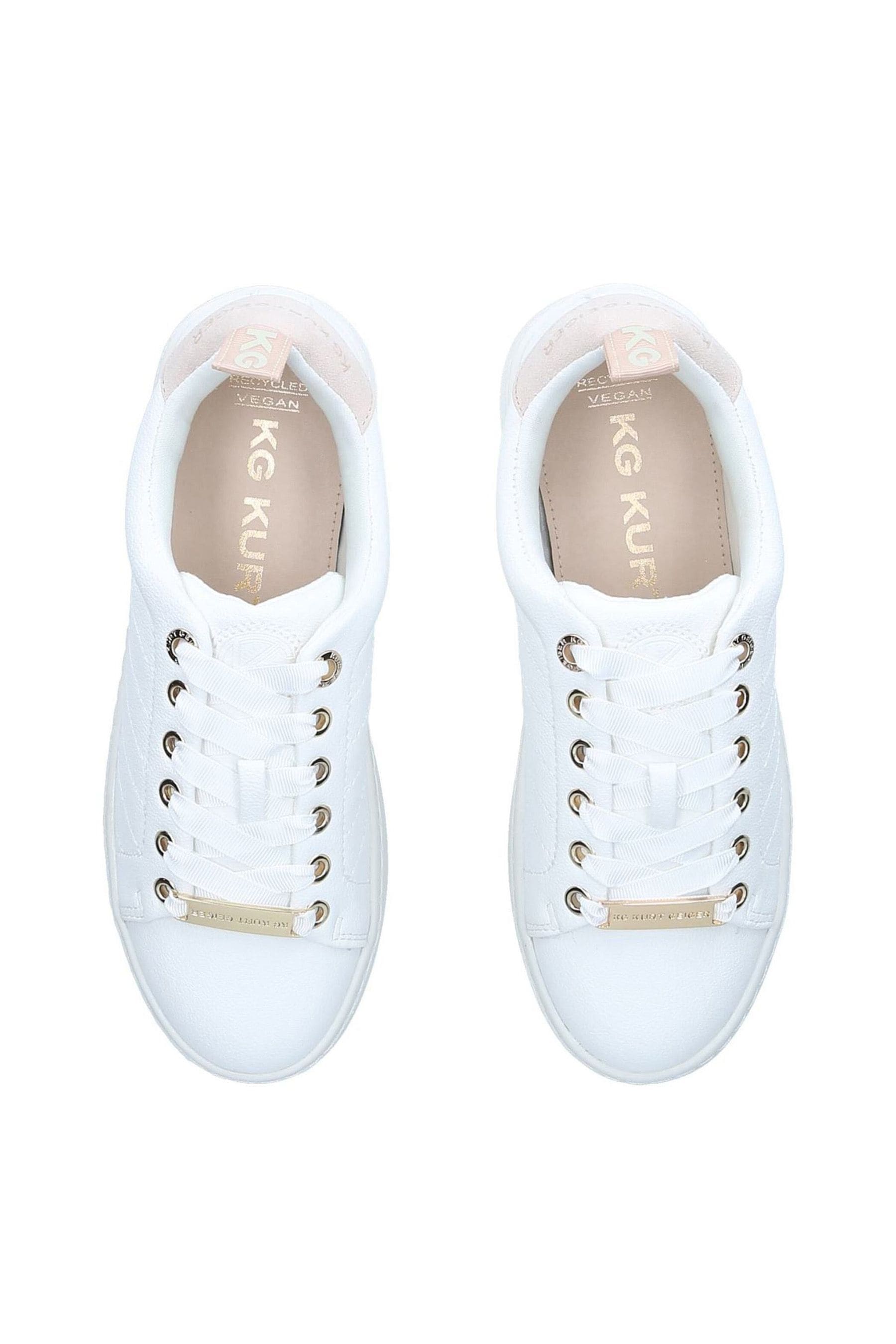 Miss kg white trainers sale