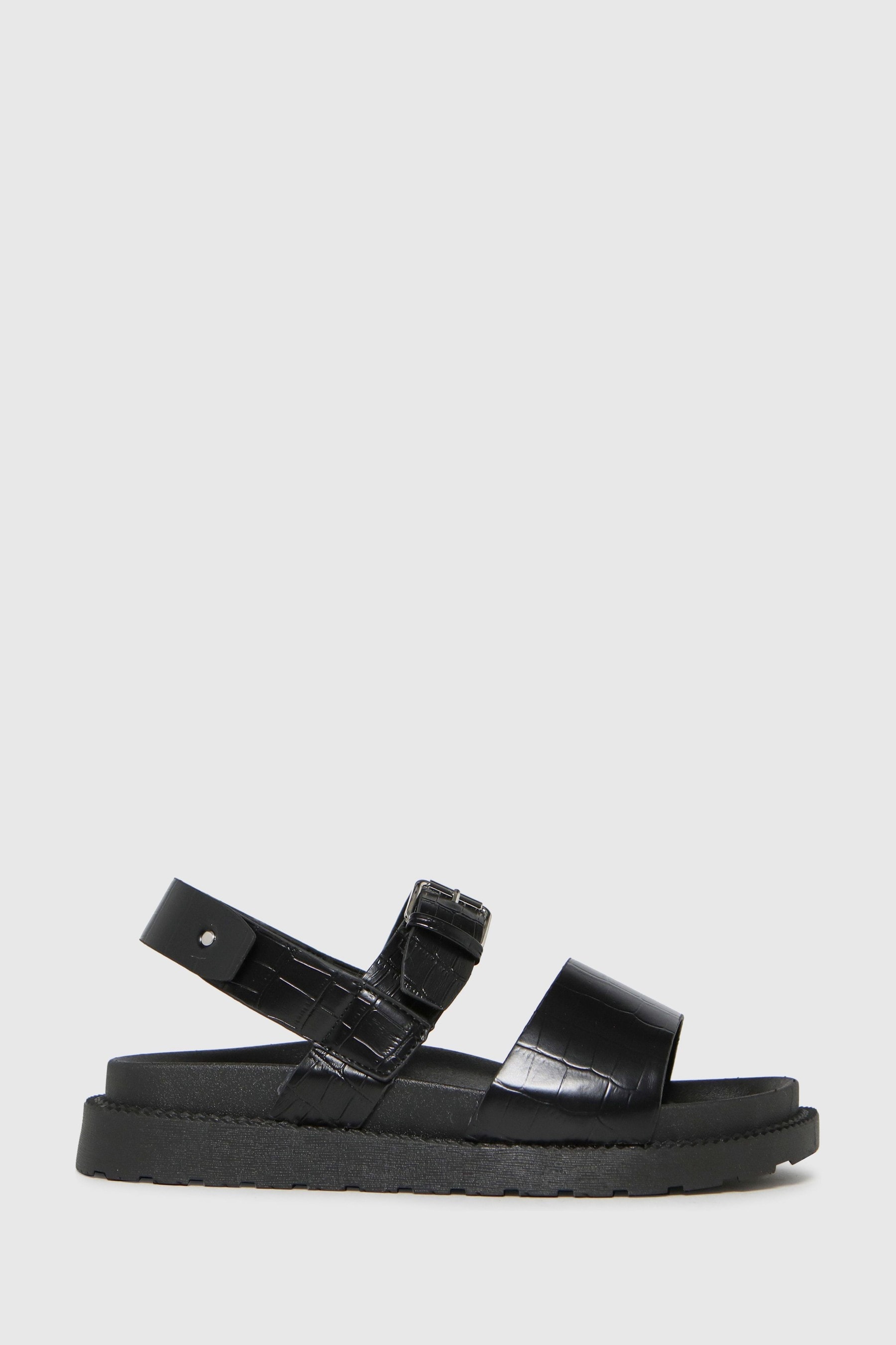 Buy Schuh Taytum Croc Back Strap Sandals from the Next UK online shop
