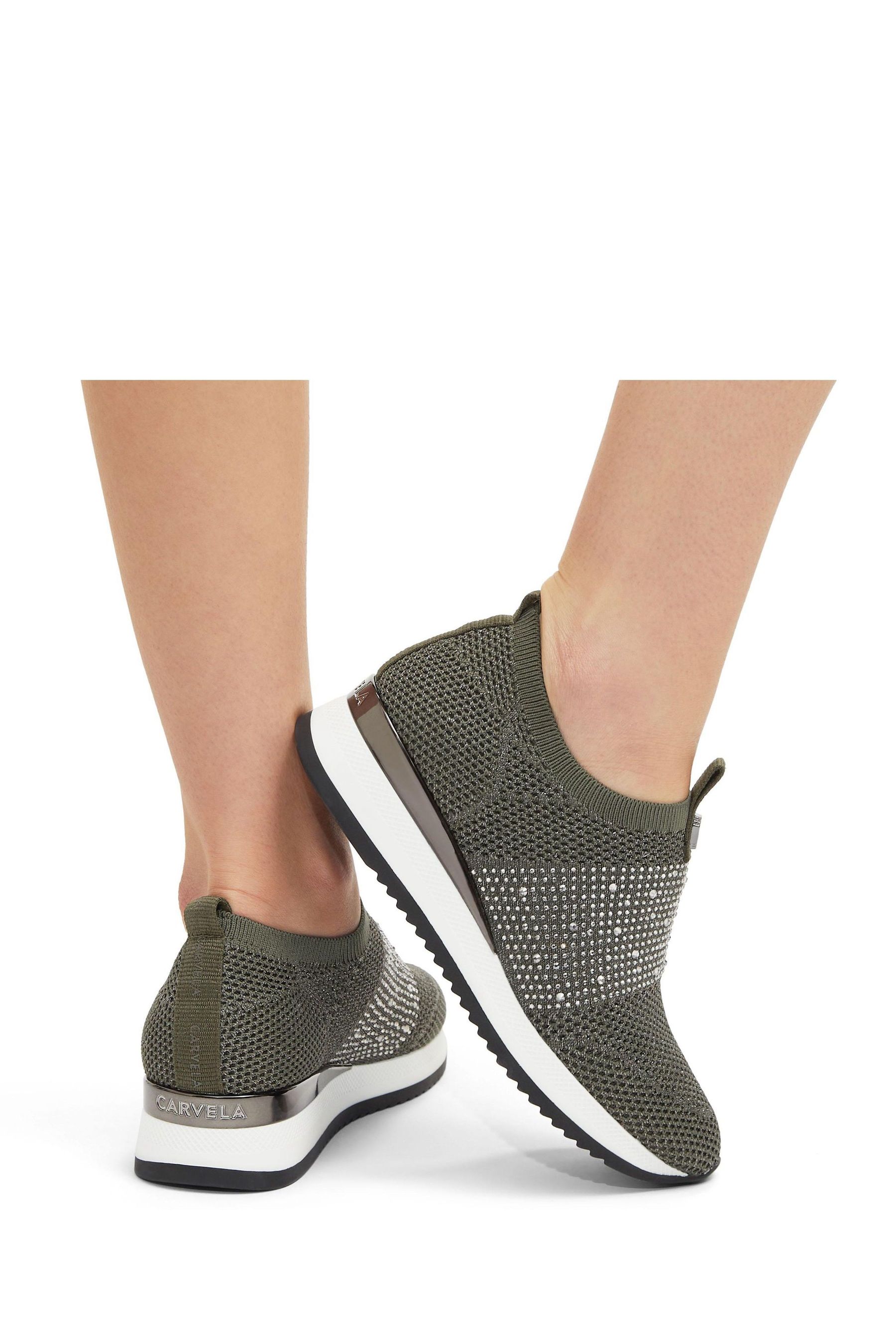 Carvela Green Janeiro 2 Trainers