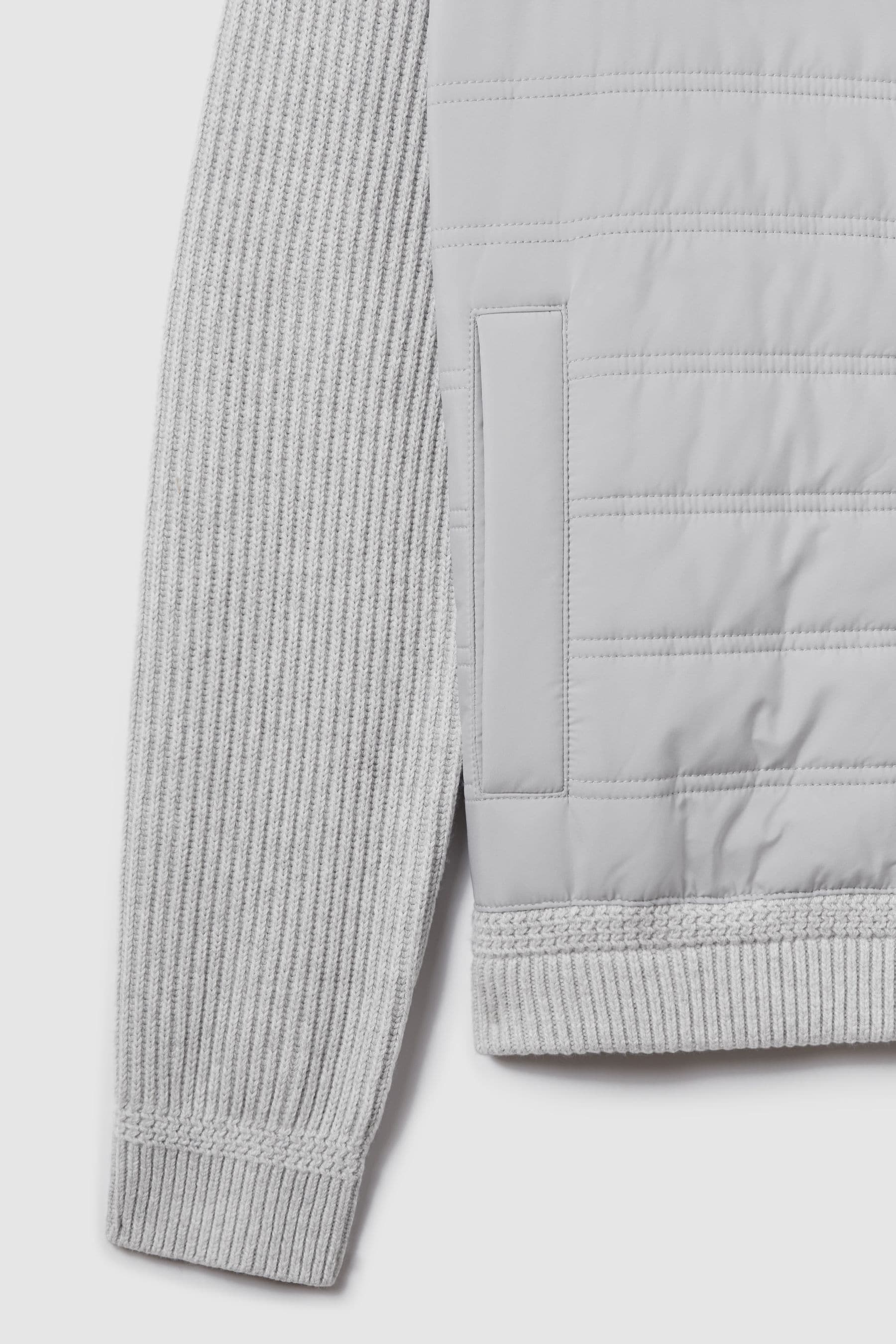 Reiss trainer zip through hotsell