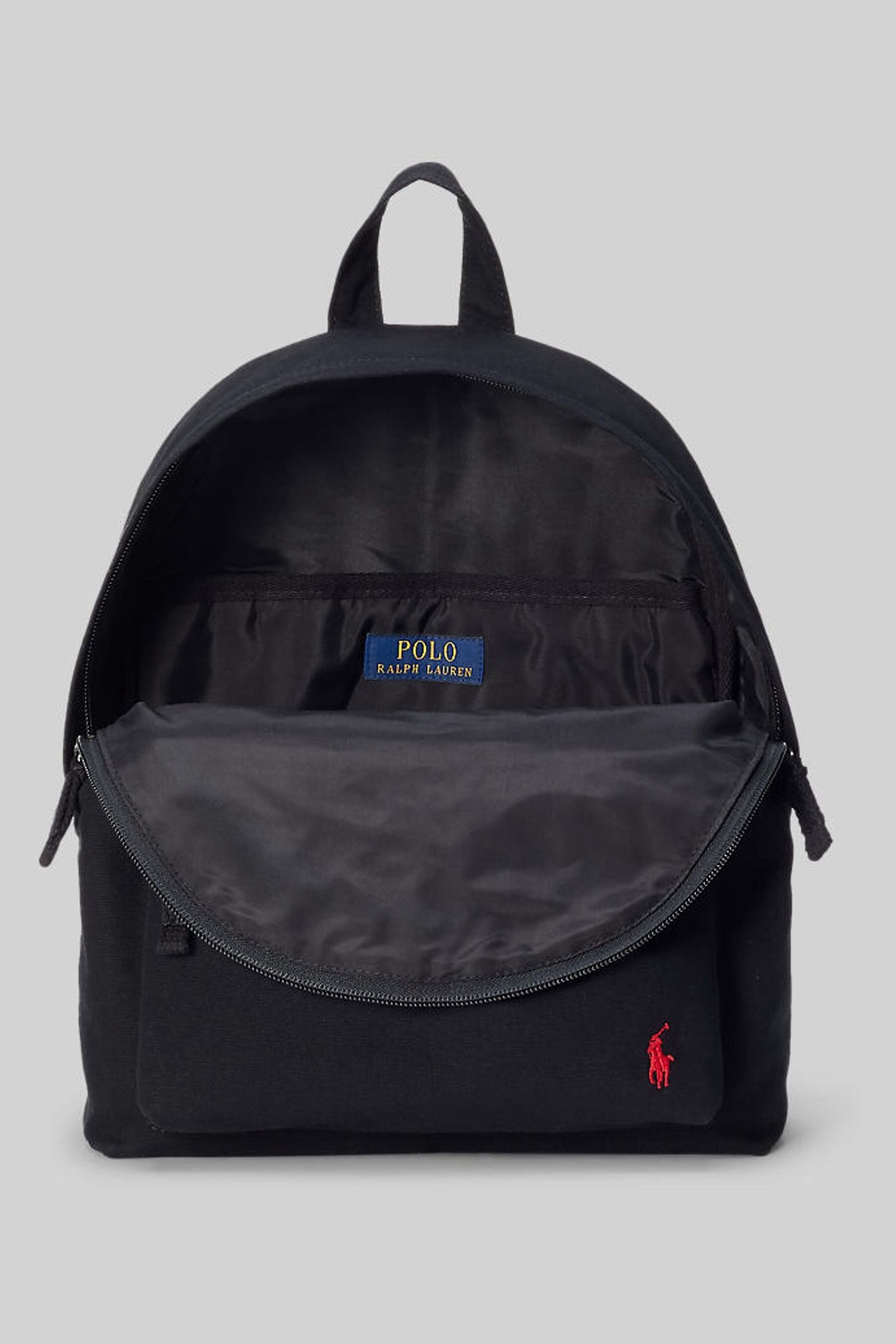 Buy Polo Ralph Lauren Boys Black Logo Backpack from the Next UK