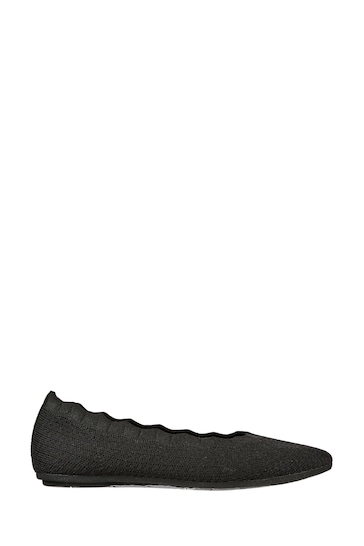 Skechers Black Cleo 2.0 Love Spell Womens Shoes