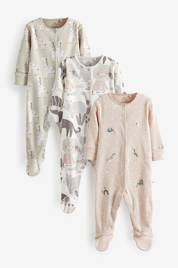 Buy Baby Sleepsuits 3 Pack (0-2yrs) from the Next UK online shop