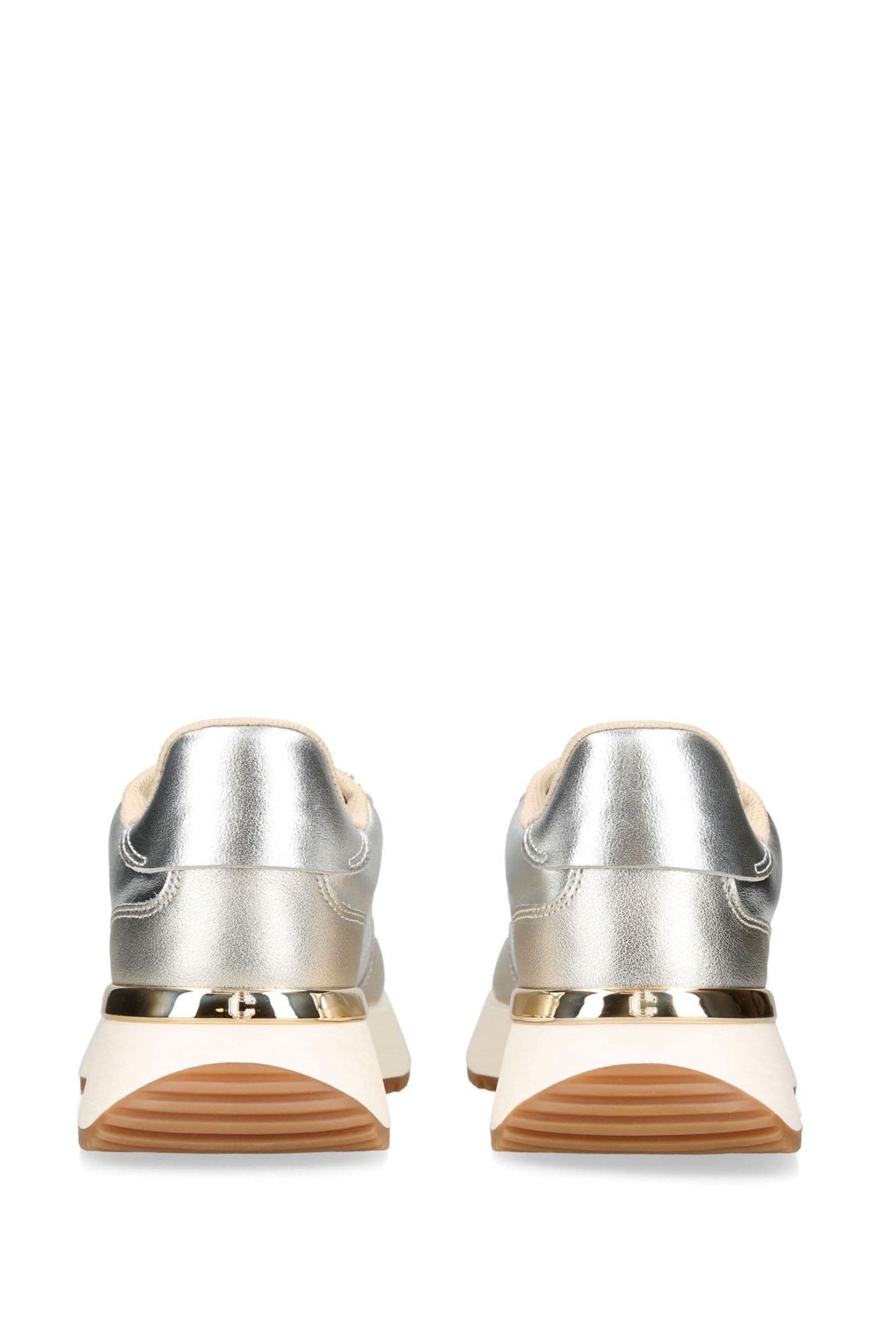 Buy Carvela Silver Chrome Flare Trainers from the Next UK online shop