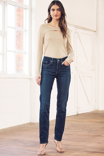 Buy Levi's® Lapis Dark Horse 314™ Shaping Straight Jeans from the Next ...
