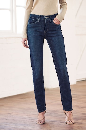 Levi's® Lapis Dark Horse 314™ Shaping Straight Jeans