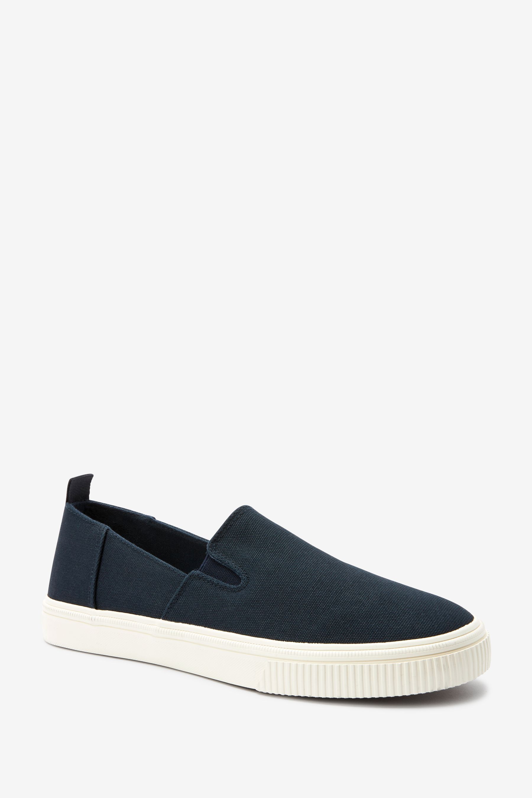 Slip on clearance blue shoes