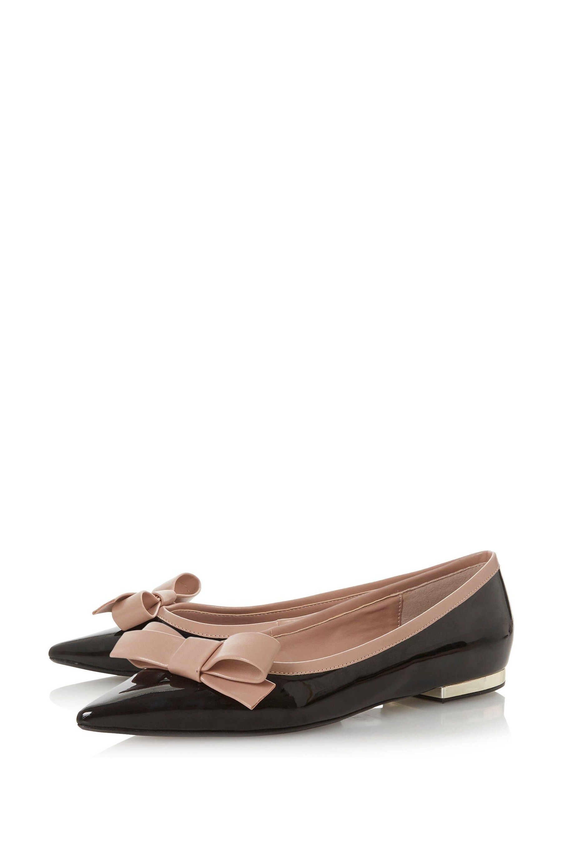 Dune best sale bow shoes