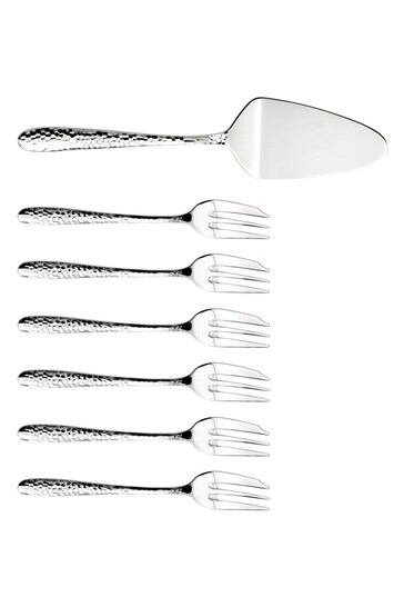 Monsoon Silver Mirage Pastry Set