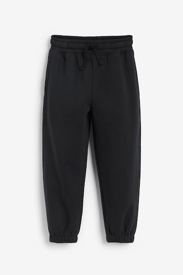 Black Relaxed Fit Joggers (3-16yrs)