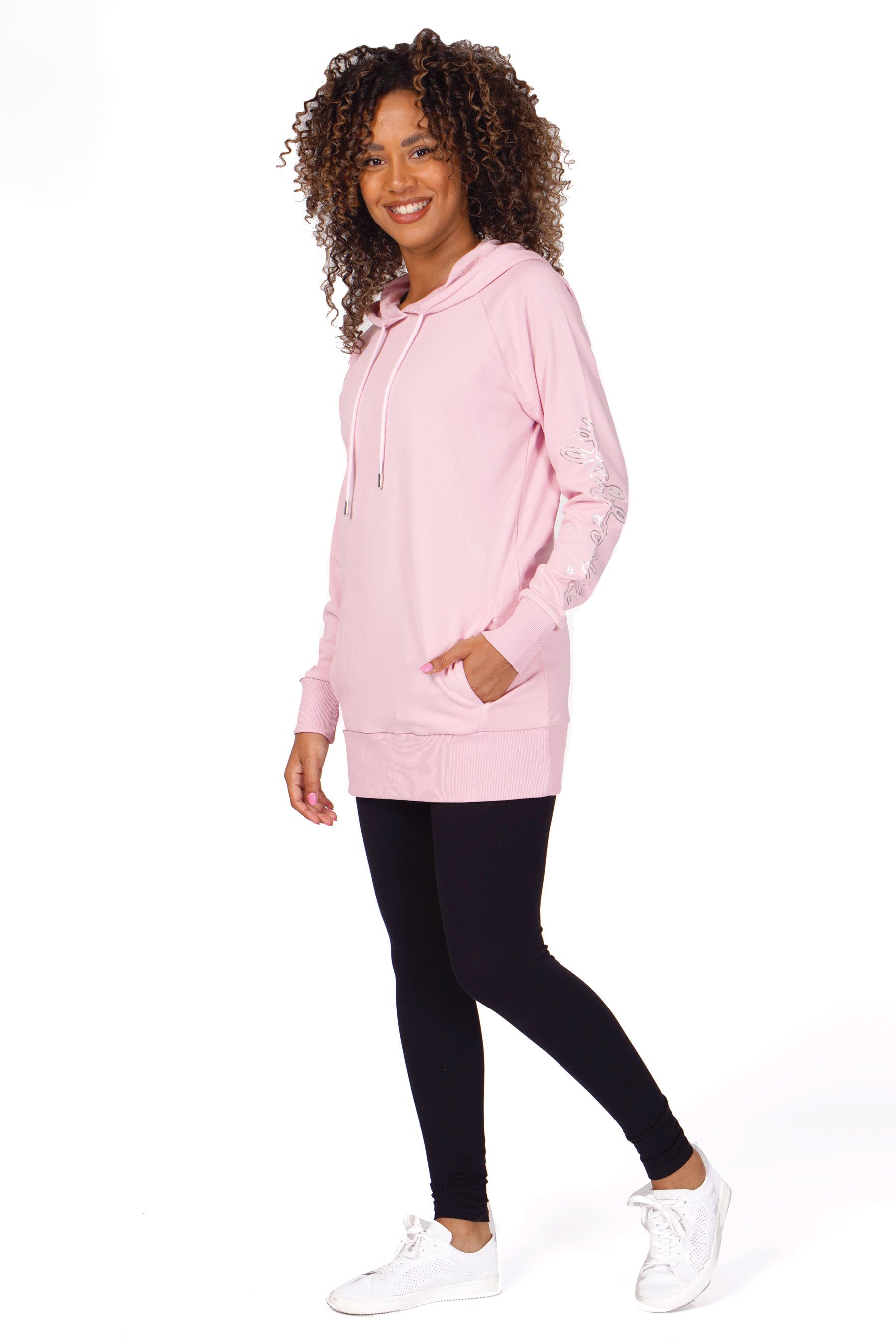 Pineapple longline hoodie discount