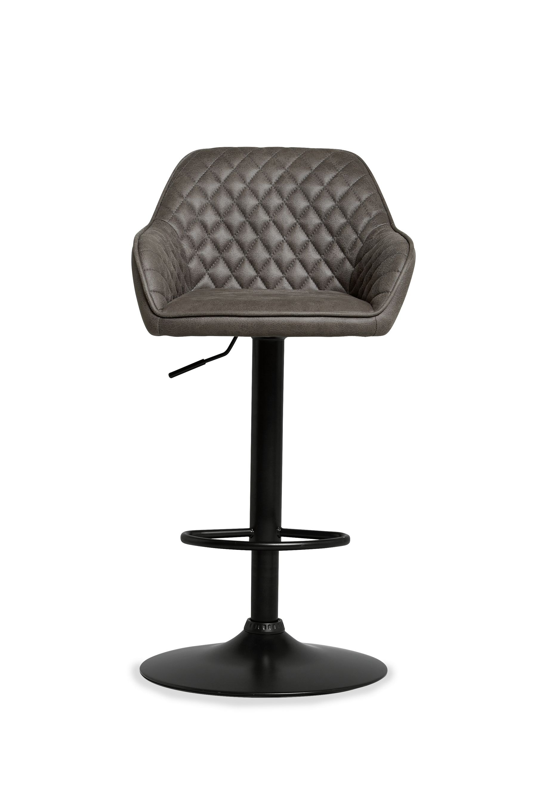 Buy Monza Faux Leather Peppercorn Brown Hamilton Adjustable Height