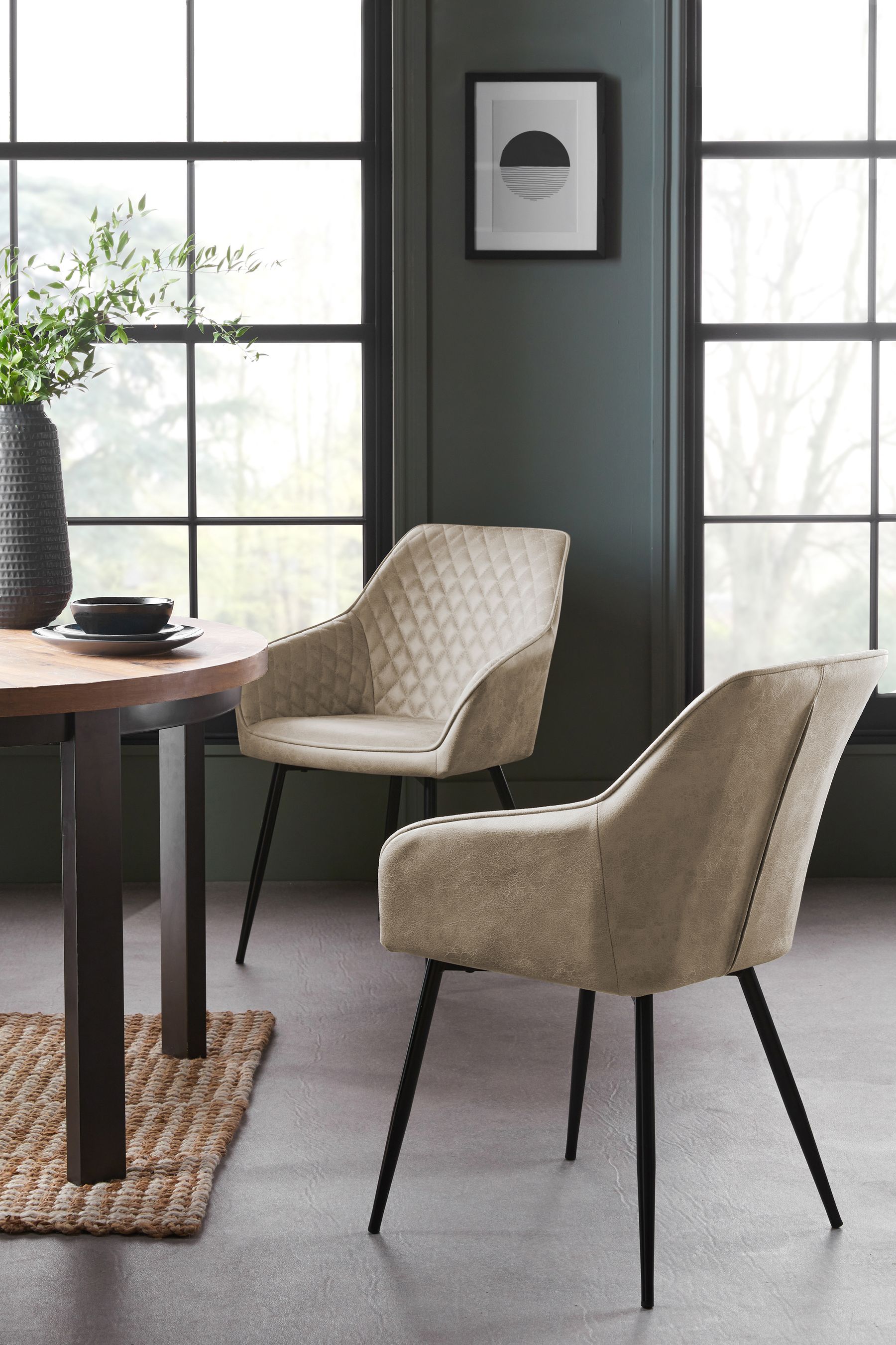 Mink hotsell dining chairs