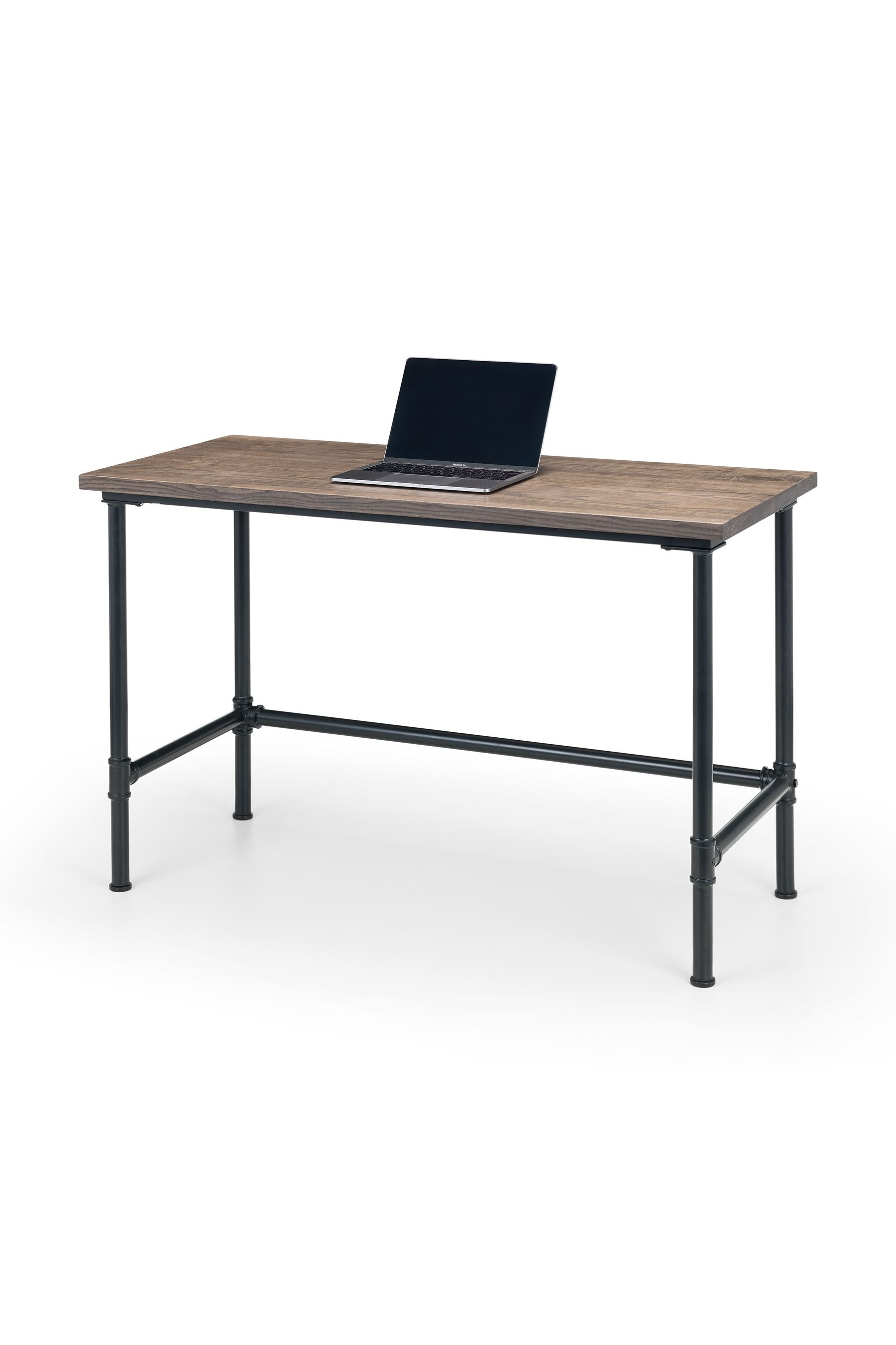 Black pipe on sale computer desk