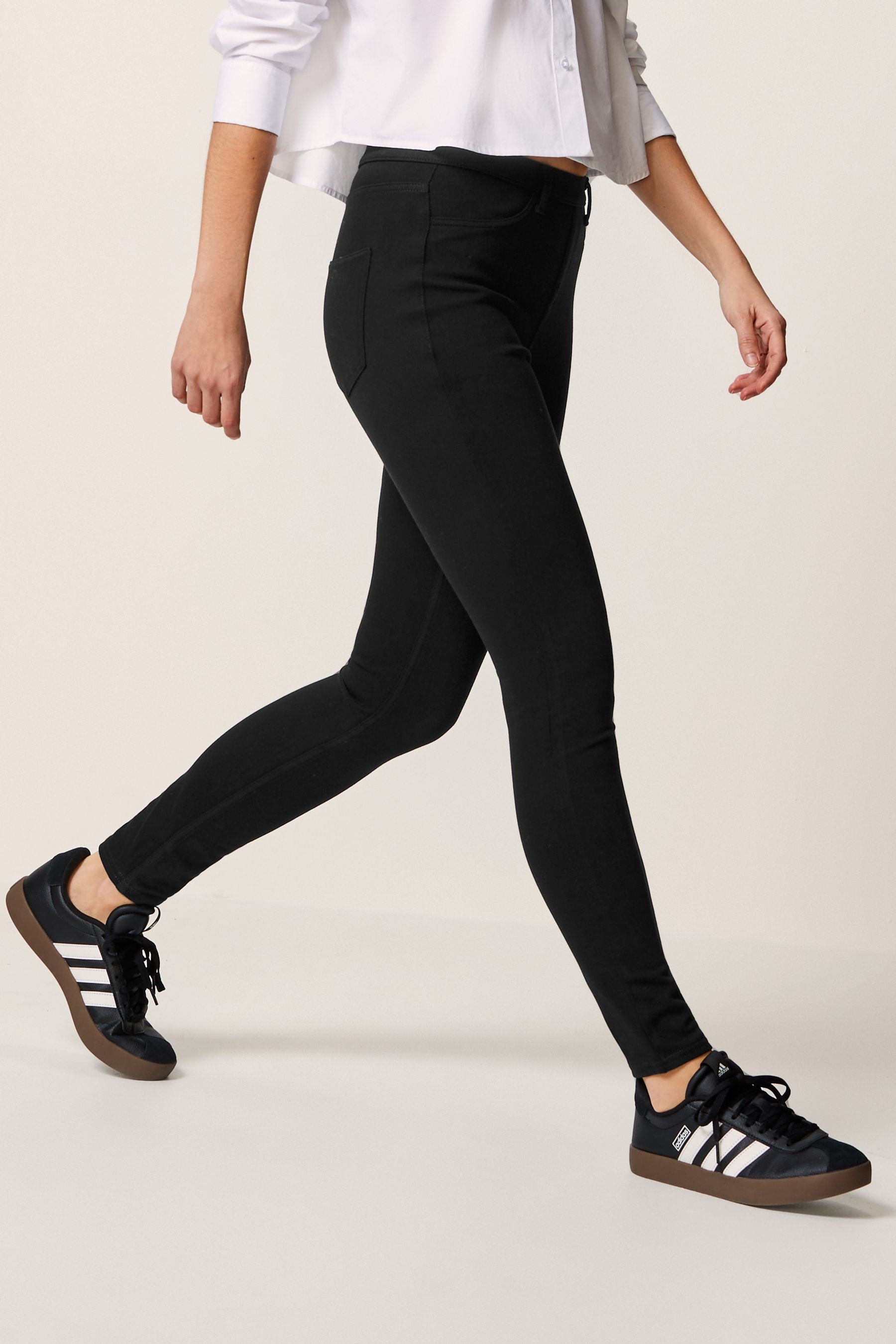 Next black on sale denim leggings
