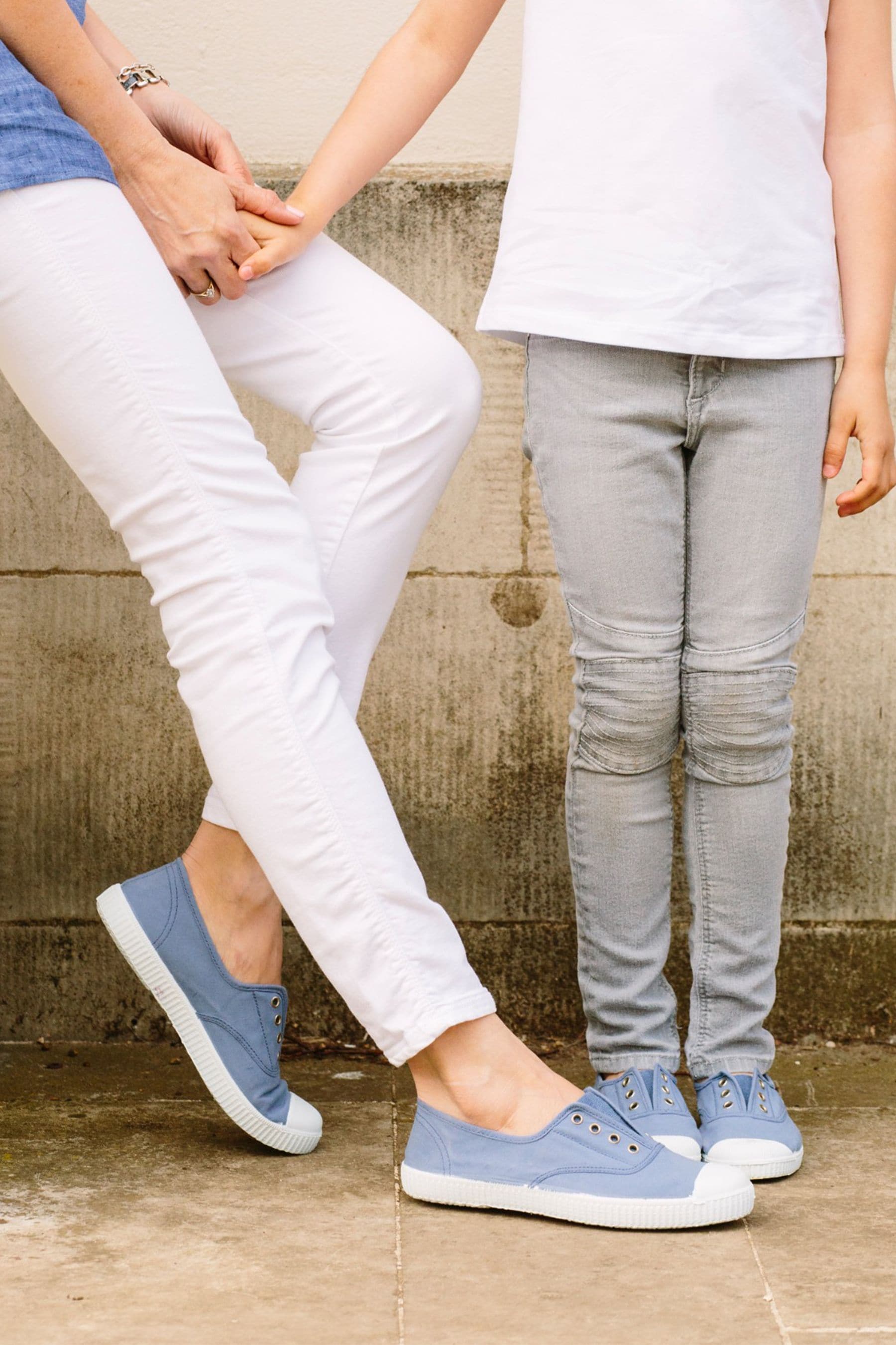 Buy Trotters London Blue Adult Plum Canvas Shoes from the Next UK online shop