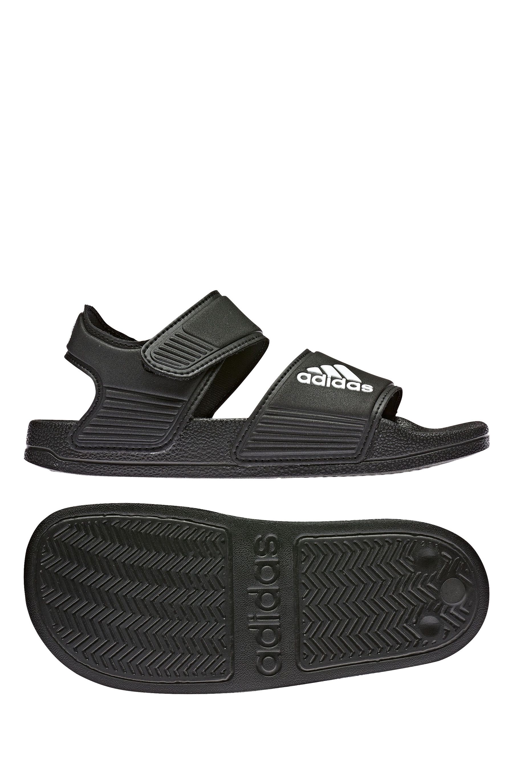 Buy adidas Black Adilette Kids Sandals from the Next UK online shop