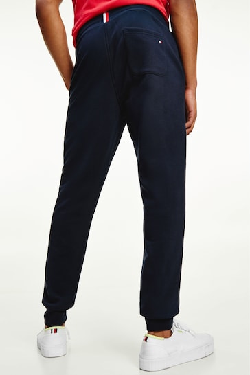 Tommy Hilfiger Blue Basic Branded Sweatpants