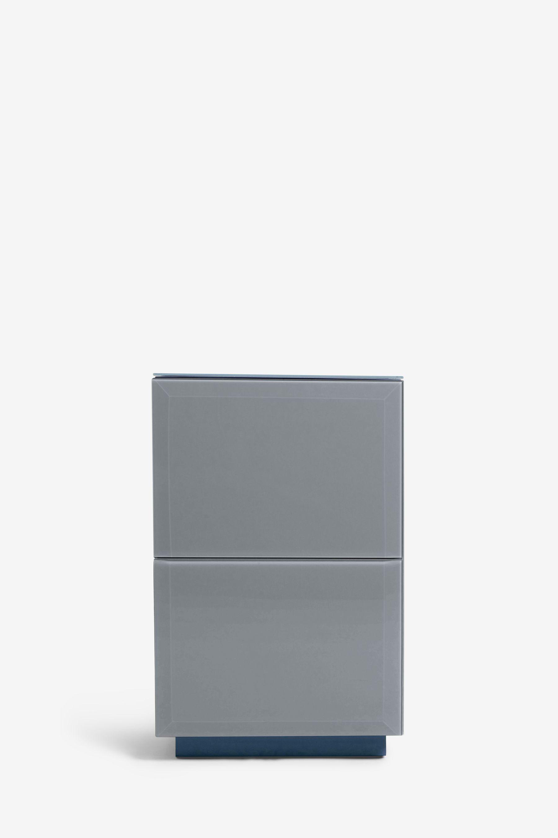 Next grey top side table