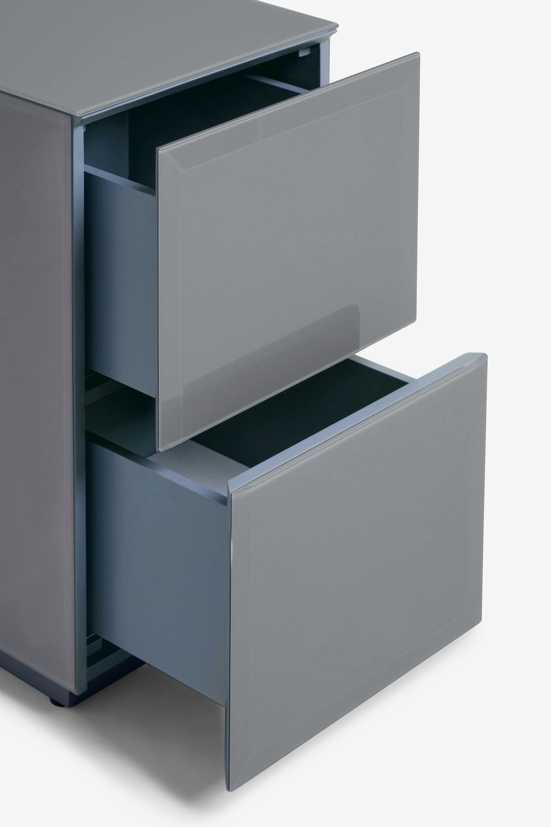 Slim grey deals bedside cabinets