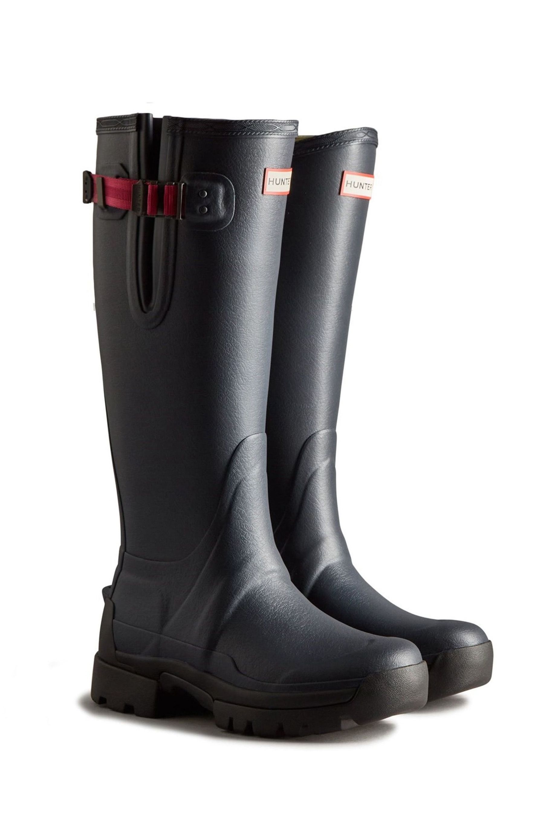 Neoprene lined hunter top wellies