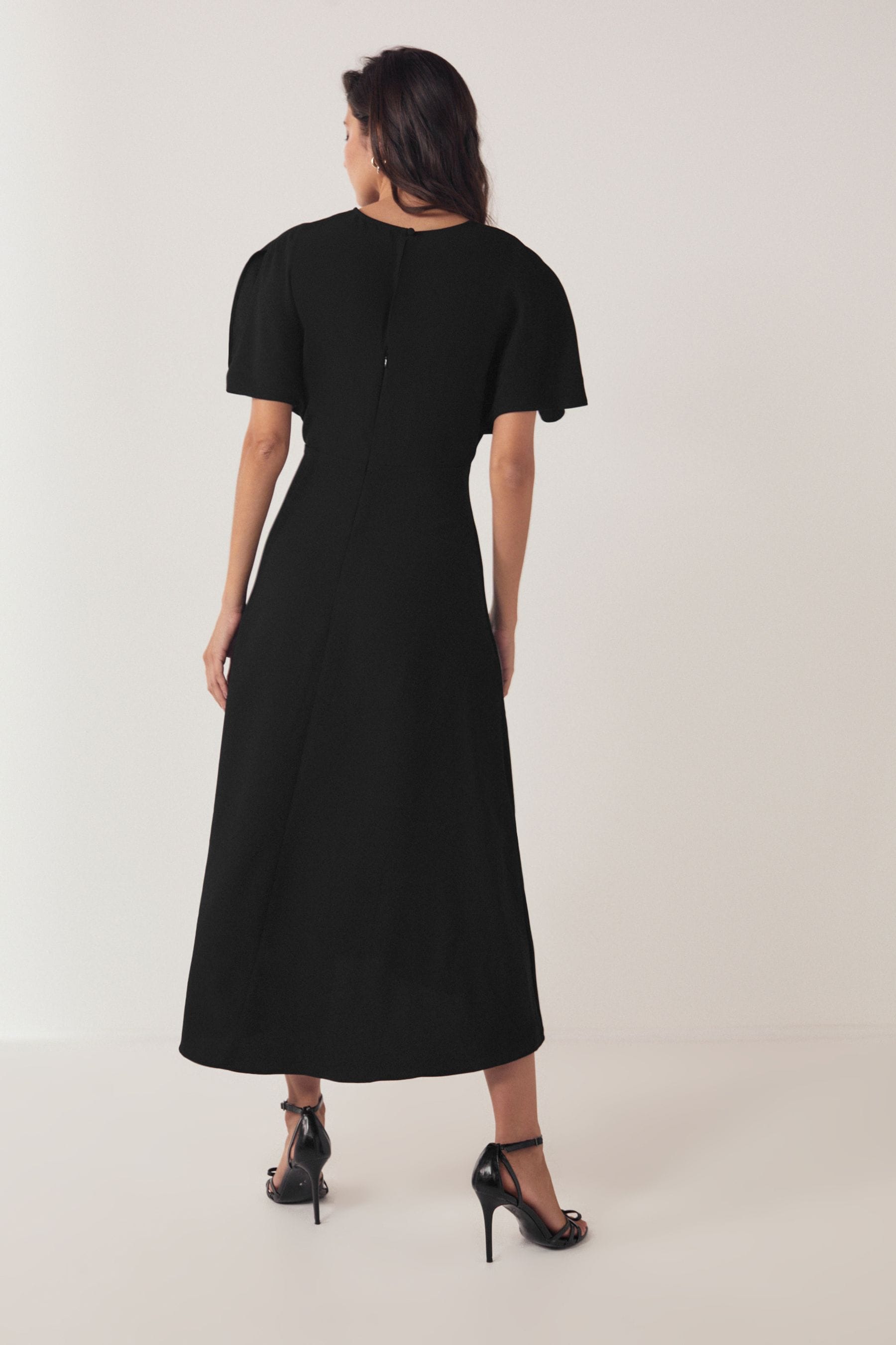Short sleeve linen dresses uk sale