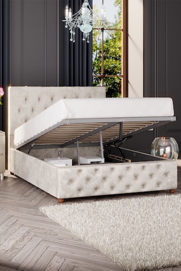 Laurence Llewelyn-Bowen Pearl White Luna Ottoman Bed