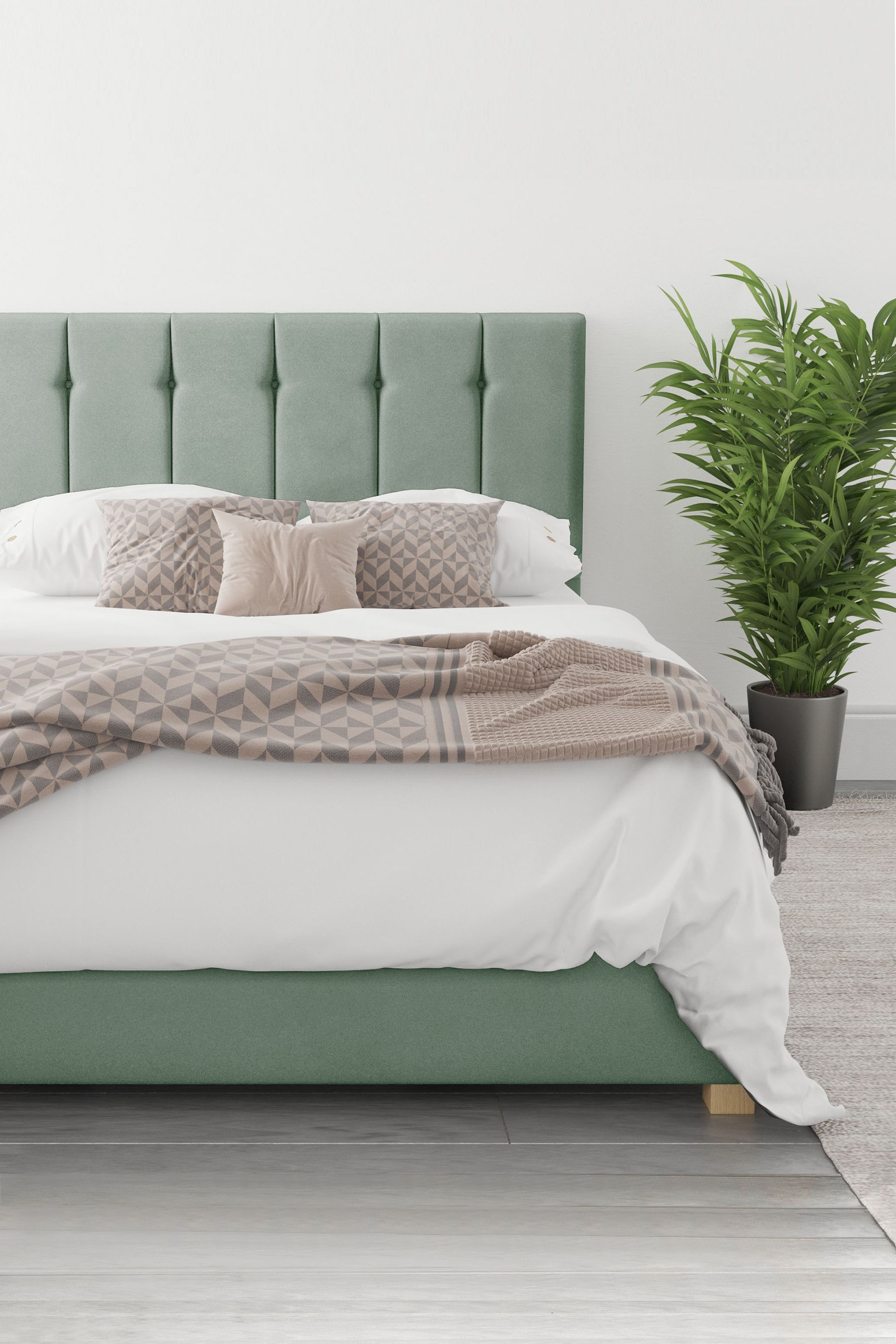 Duck egg outlet blue ottoman bed