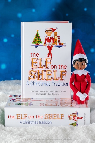 The Elf on the Shelf Christmas Tradition: Includes One Scout Elf Girl, Brown Eyes