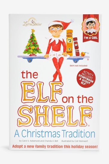 The Elf on the Shelf Christmas Tradition: Includes One Scout Elf Girl, Blue Eyes