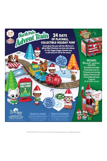 The Elf On The Shelf North Pole Advent Train