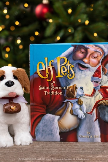 The Elf on the Shelf Elf Pets: A St. Bernard Tradition