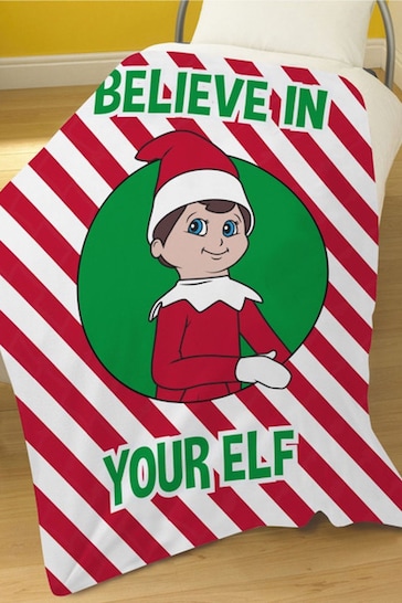 The Elf On The Shelf Believe In Your Elf Luxury Fleece Blanket