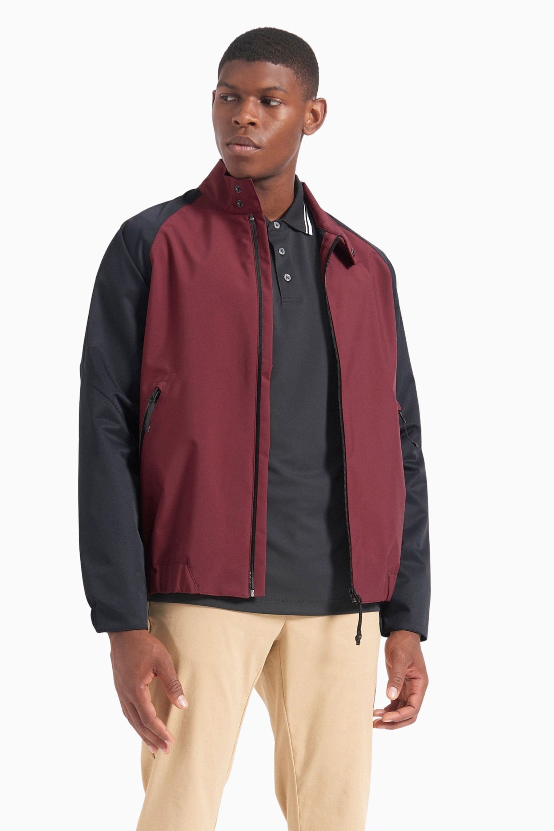 Ben sherman red harrington jacket discount