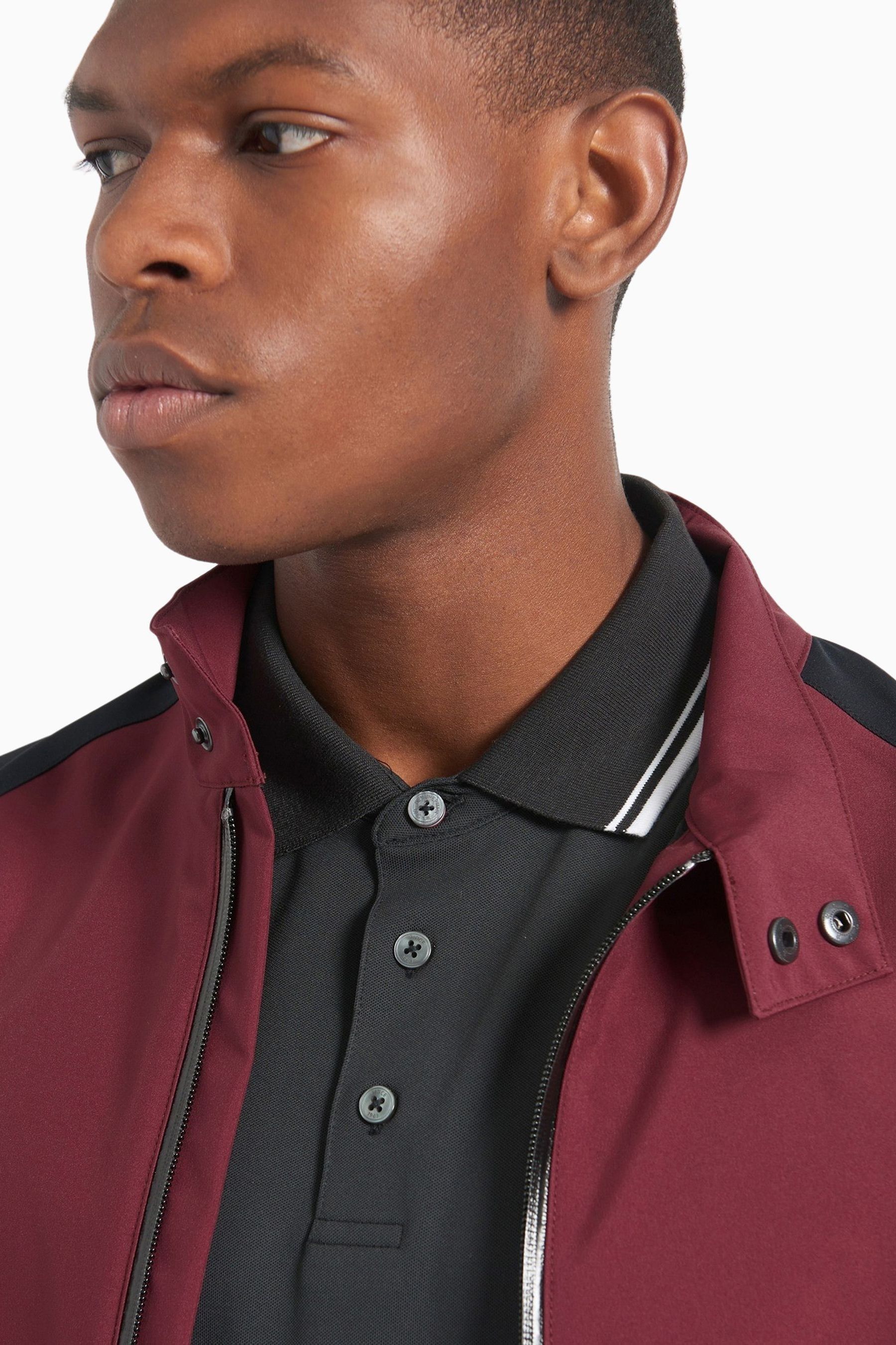 Ben sherman discount red harrington jacket